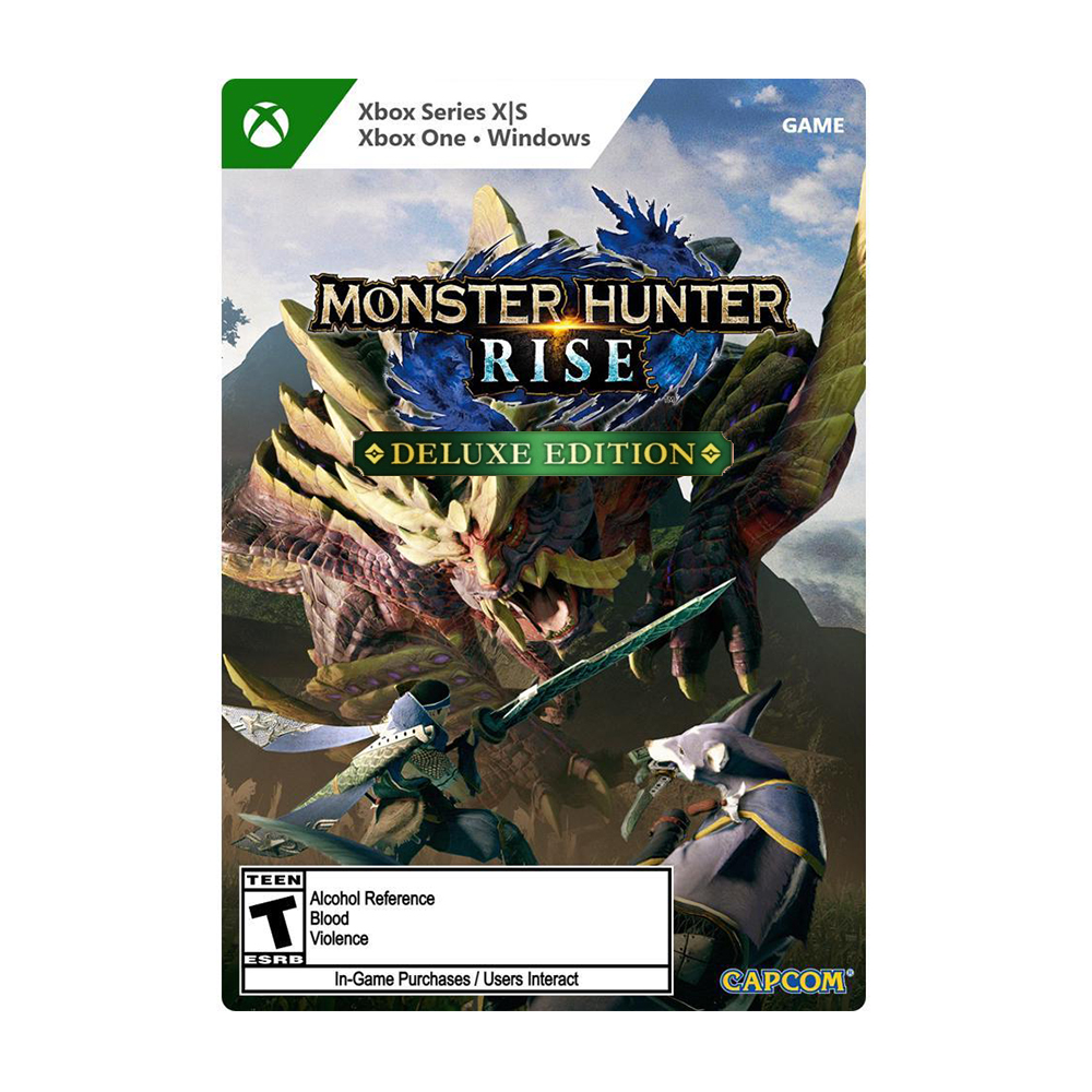 Xbox Series X|S / Xbox One / Win10《魔物獵人 崛起》Monster Hunter Rise(豪華版 Deluxe Edition)