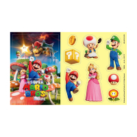 (贈品)《超級瑪利歐兄弟大電影》貼紙A款(公主)