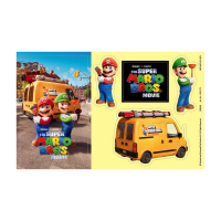 (贈品)《超級瑪利歐兄弟大電影》貼紙B款(mario)