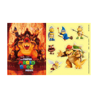 (贈品)《超級瑪利歐兄弟大電影》貼紙C款(龍龜)