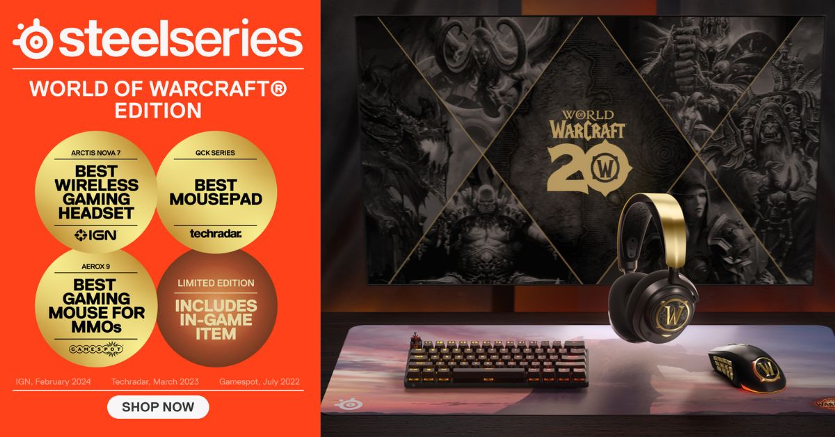 Steelseries world of warcrtaft