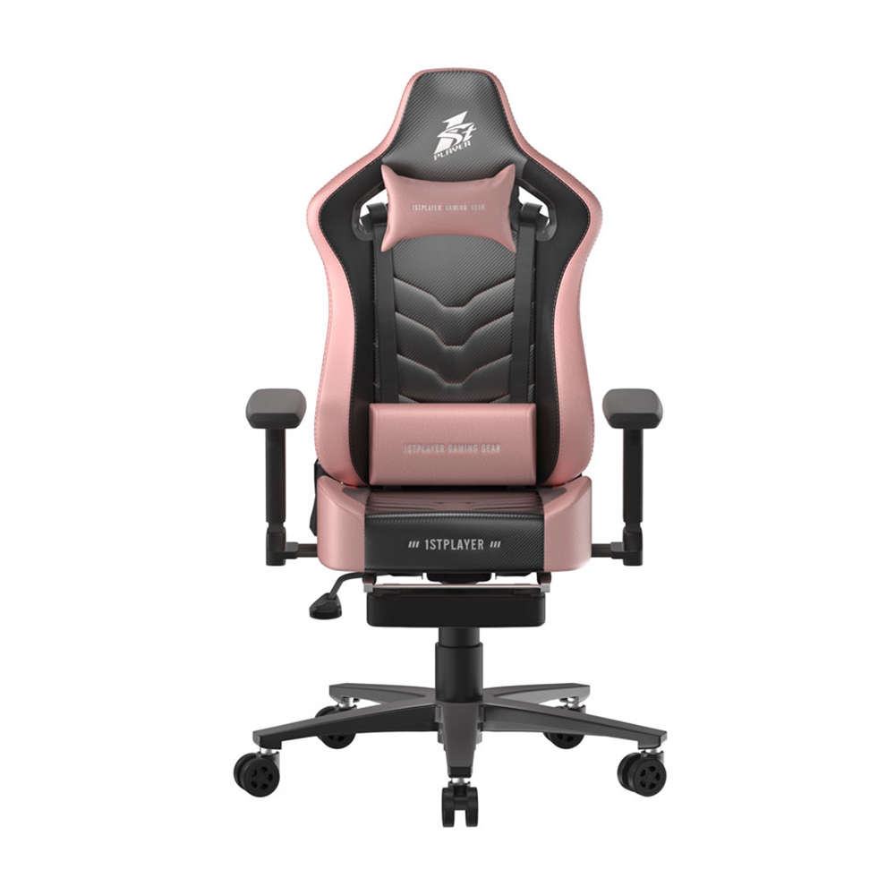 C273B 1stPlayer DK1 Pro FR 人體工學高背電競椅(連腳托)(Pink)