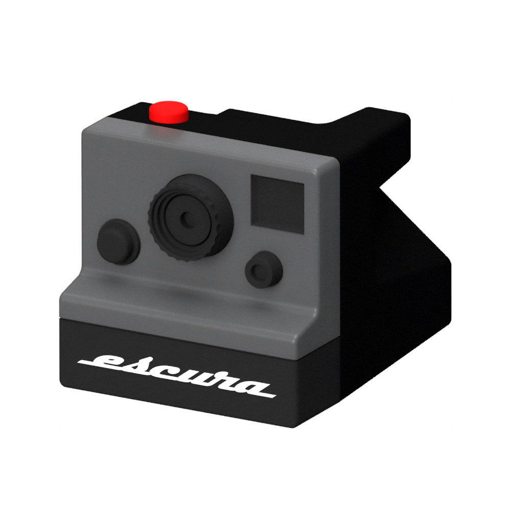 Escura retro-1 迷你數碼相機(灰色)