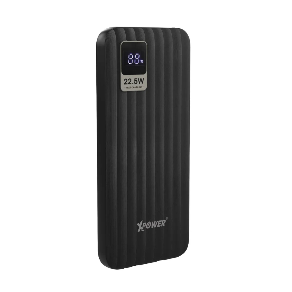 XPower B10K 4輸出雙內置線Type-C PD & Lightning 10000mAh PD+SCP充電器(Black)