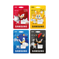 【十年保用】Samsung 三星 X Sonic Pro Plus(附SD轉接卡) microSD 記憶卡(128GB-納克魯斯)