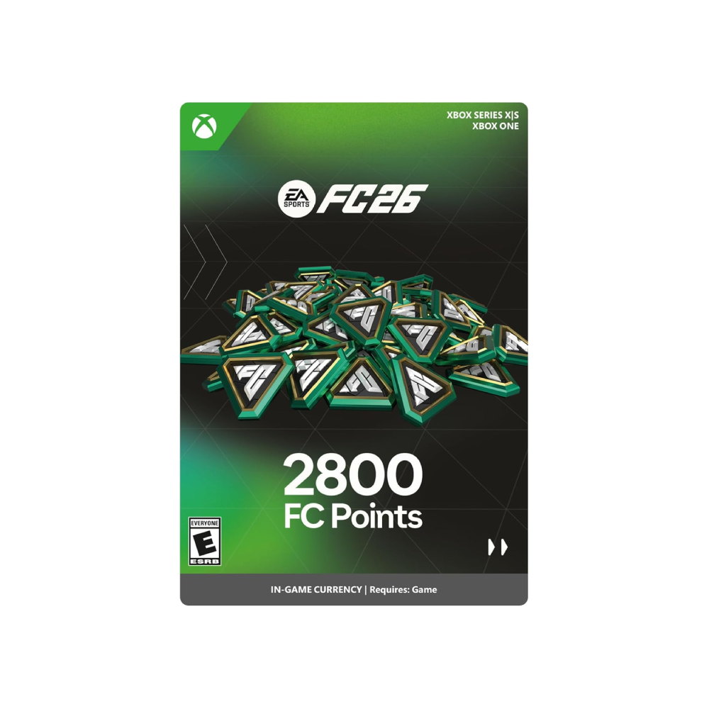 XBOX《EA SPORTS FC 26》貨幣(2800 FC POINTS)