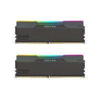 KLEVV CRAS V RGB DDR5-6400MHz 32GB(16GB*2) CL30 曜石黑(KD5AGUA80-64B300G)