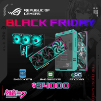 2000Fun-【ROG X HATSUNE MIKU EDITION】自選電腦組合 9800X3D/ RTX5080/ 48GB RAM/ 2TB SSD-Powered by ASUS