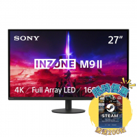 SONY INZONE M9 II  27吋 IPS 4K UHD HDMI 2.1 160Hz 電競顯示器