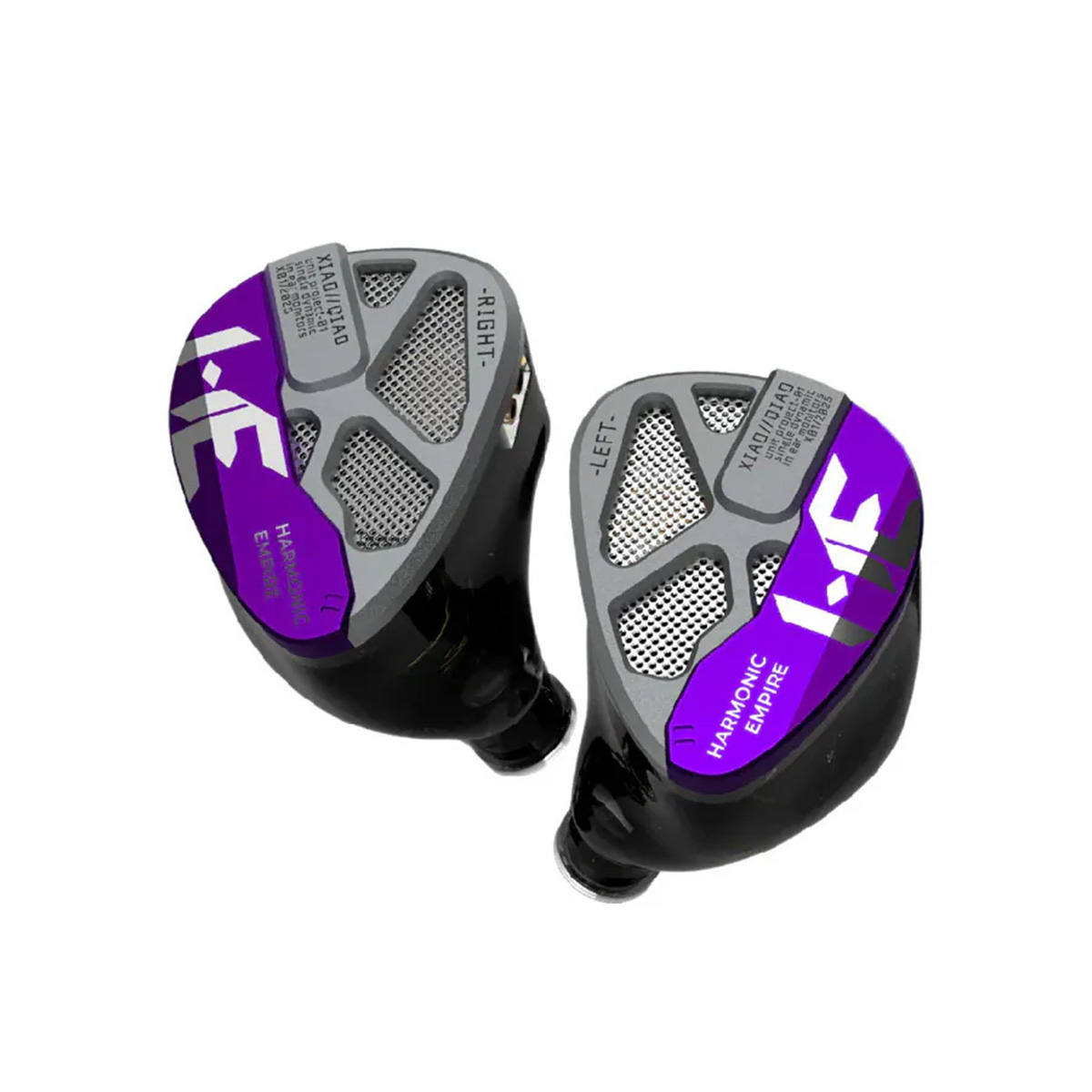Harmonic Empire 小喬 半開放入耳式耳機(3.5mm-紫色)