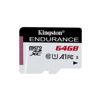 Kingston High-Endurance Class 10 A1 UHS-I MicroSD 記憶卡(64GB)