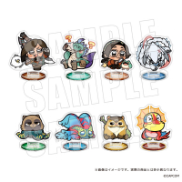 Monster Hunter Wilds ×大川bkub 小款壓克力立牌Vol.1 (BOX-8入)