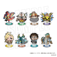 Monster Hunter Wilds ×大川bkub 小款壓克力立牌Vol.2 (BOX-8入)