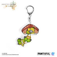 Fanthful《魔物獵人 荒野》Monster Hunter Wilds 壓克力鑰匙圈(艾露貓)