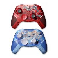 北通 鯤鵬40 KP40 v2 鳴潮聯名版 三模無線遊戲控制器(佛洛洛紅-禮盒版)