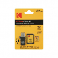 Kodak 柯達 EXTRA PERFORMANCE Class 10 microSDHC 記憶卡 (附讀卡器)(32GB)