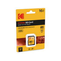 Kodak 柯達 PREMIUM PERFORMANCE Class 10 UHS-I U1 V10 SD 記憶卡(16GB)