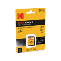 Kodak 柯達 ULTRA PERFORMANCE Class 10 UHS-I U3 V30 A1 SD 記憶卡(64GB)