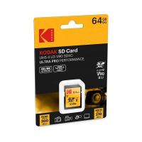 Kodak 柯達 ULTRA PRO PERFORMANCE UHS-II U3 V90 SD 記憶卡(64GB)