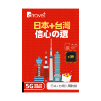 B4travel 日本+台灣 5天 5GB 5G 無限上網卡 | 電話卡(5日5GB)