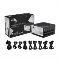 MSI PRO A1000PL 1000W Platinum ATX3.1 PCIe5.1 白金牌全模組電源供應器