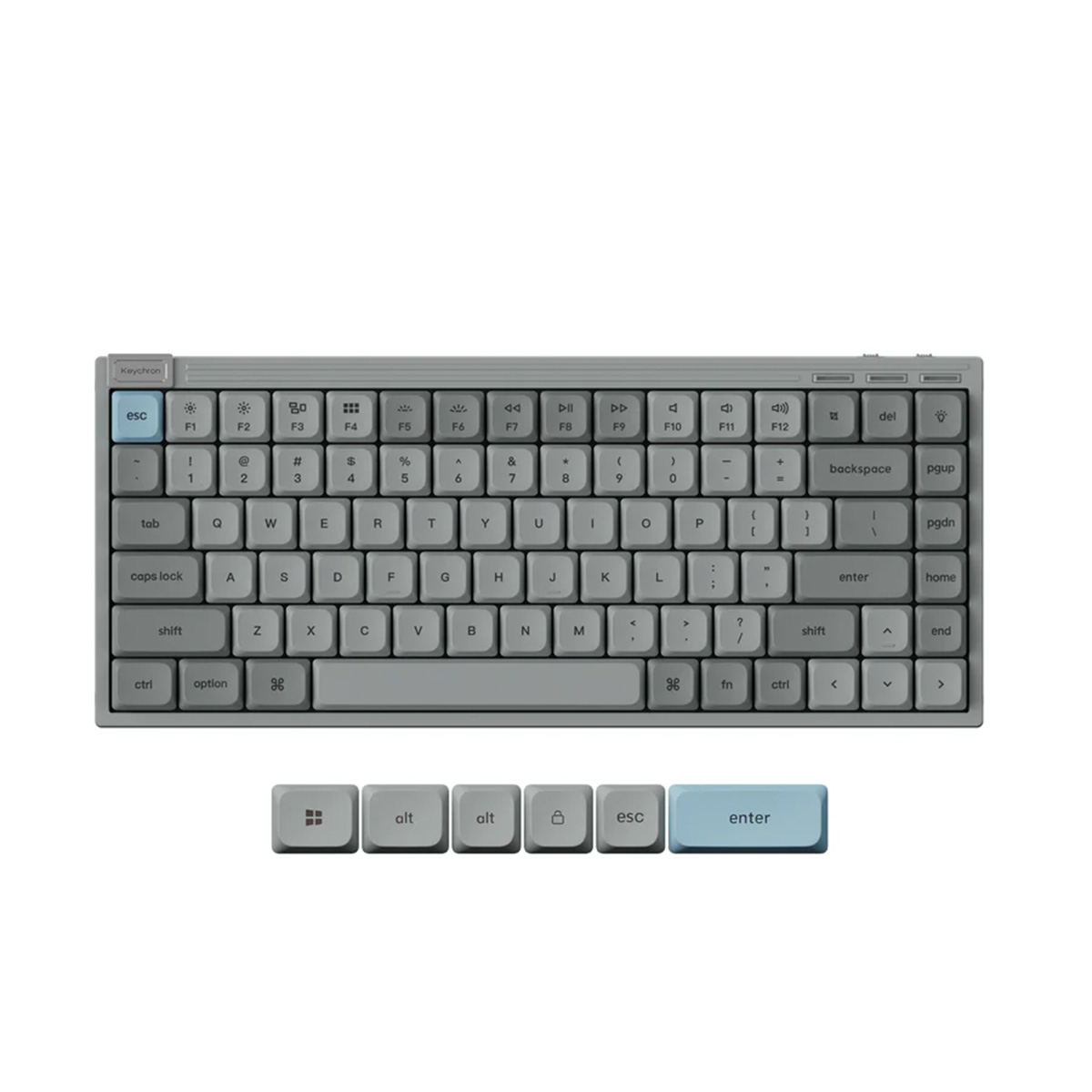 Keychron J9 (J9-MH4) 75%矮軸無線機械鍵盤(支援QMK)(香蕉軸)