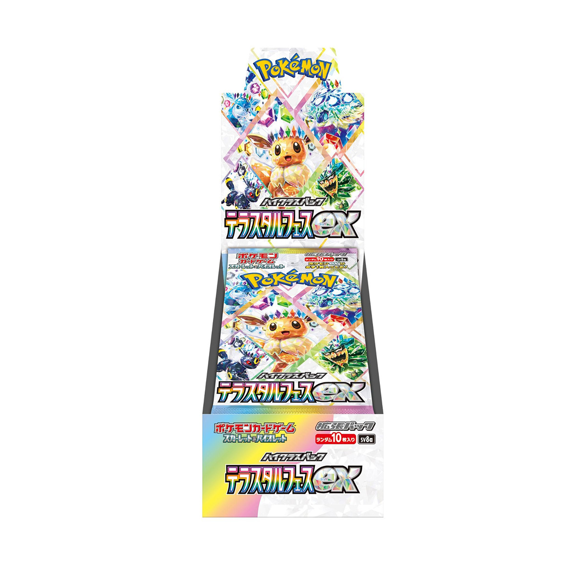Pokemon TCG 寶可夢卡牌遊戲 日文版 朱&紫(テラスタルフェスex-擴充包-1盒)