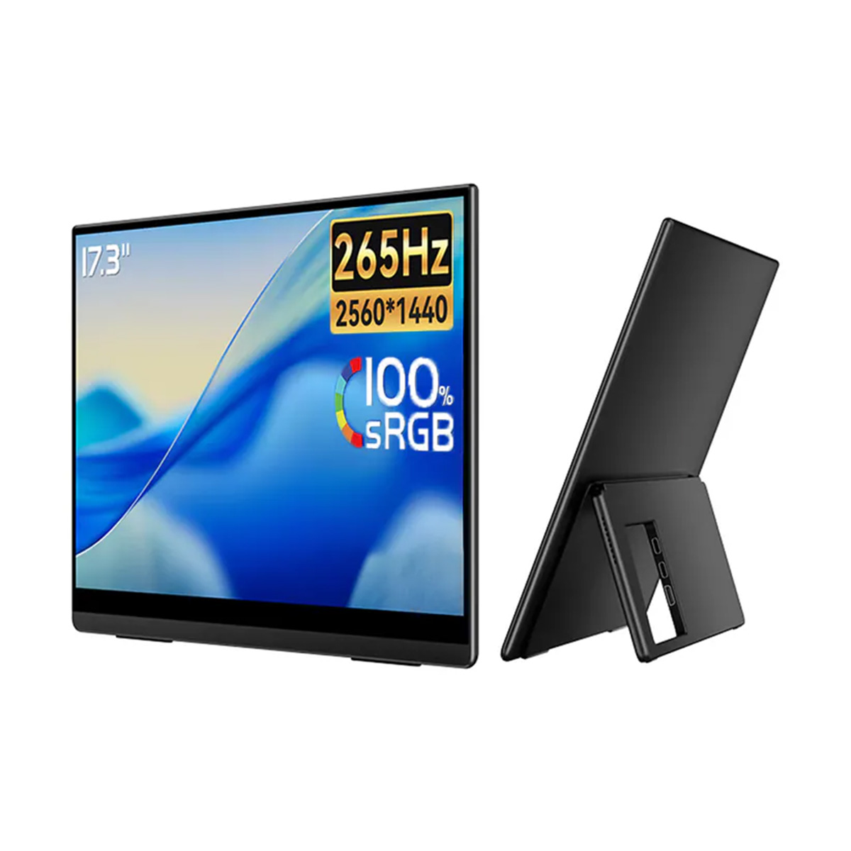 EHOMEWEI D5 Air 17.3吋 2K QHD 16:9 120Hz IPS 便攜式顯示器(無觸控)