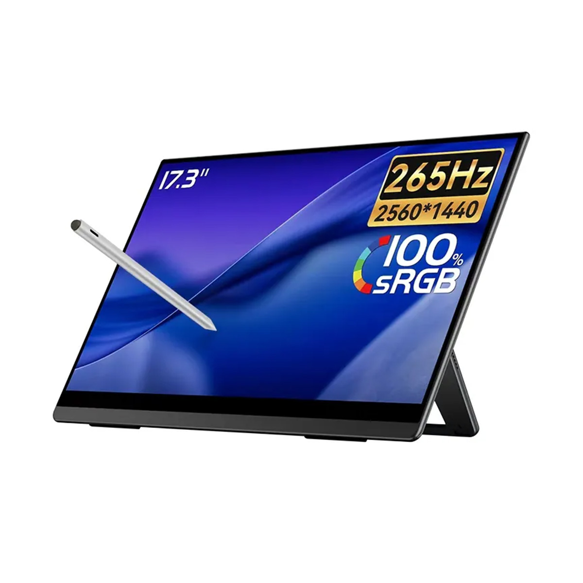 EHOMEWEI D6 Air 17.3吋 2K QHD 16:9 265Hz IPS 便攜式顯示器(有觸控)