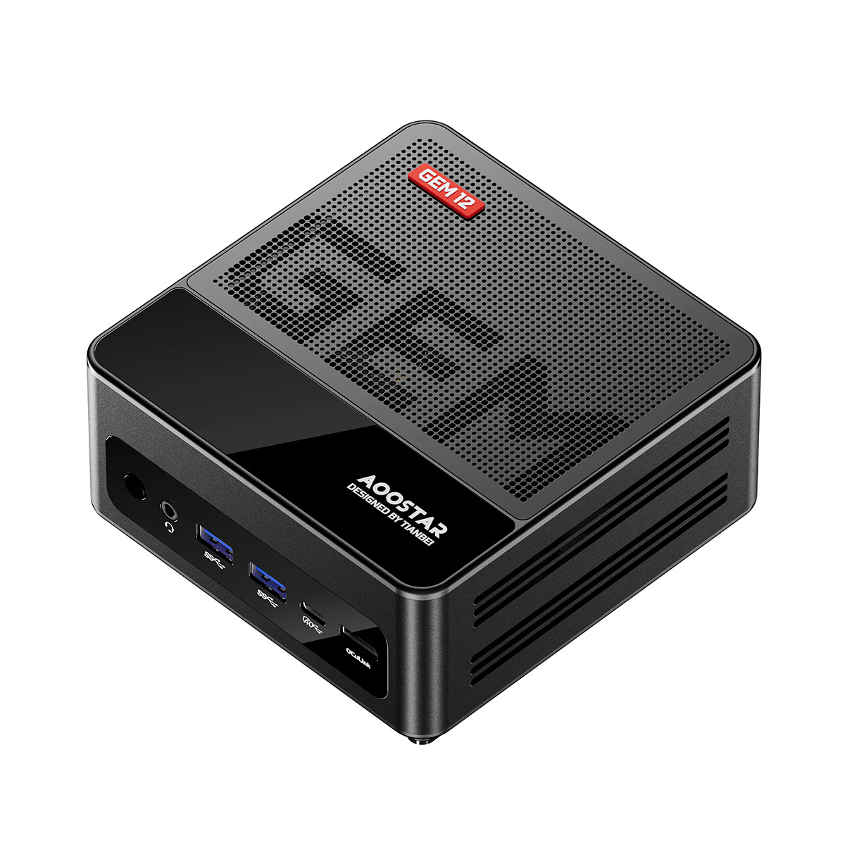 AOOSTAR GEM12 MAX (Ryzen7 8745HS+Radeon 780M+16GB DDR5+1TB+Win11 Pro) 迷你電腦