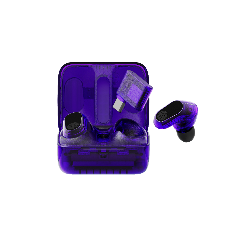 Sony INZONE Buds 入耳式真無線降噪耳機(玻璃紫)