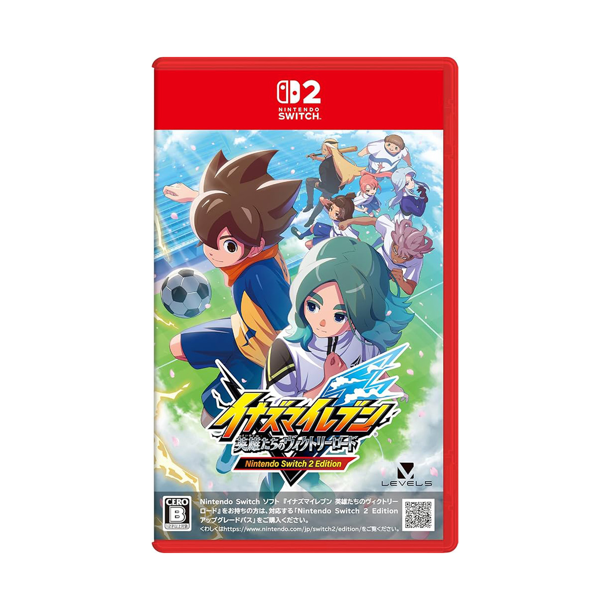 NS2《閃電十一人 英雄們的勝利之路》Inazuma Eleven: Victory Road(日文封面-非鑰匙卡)