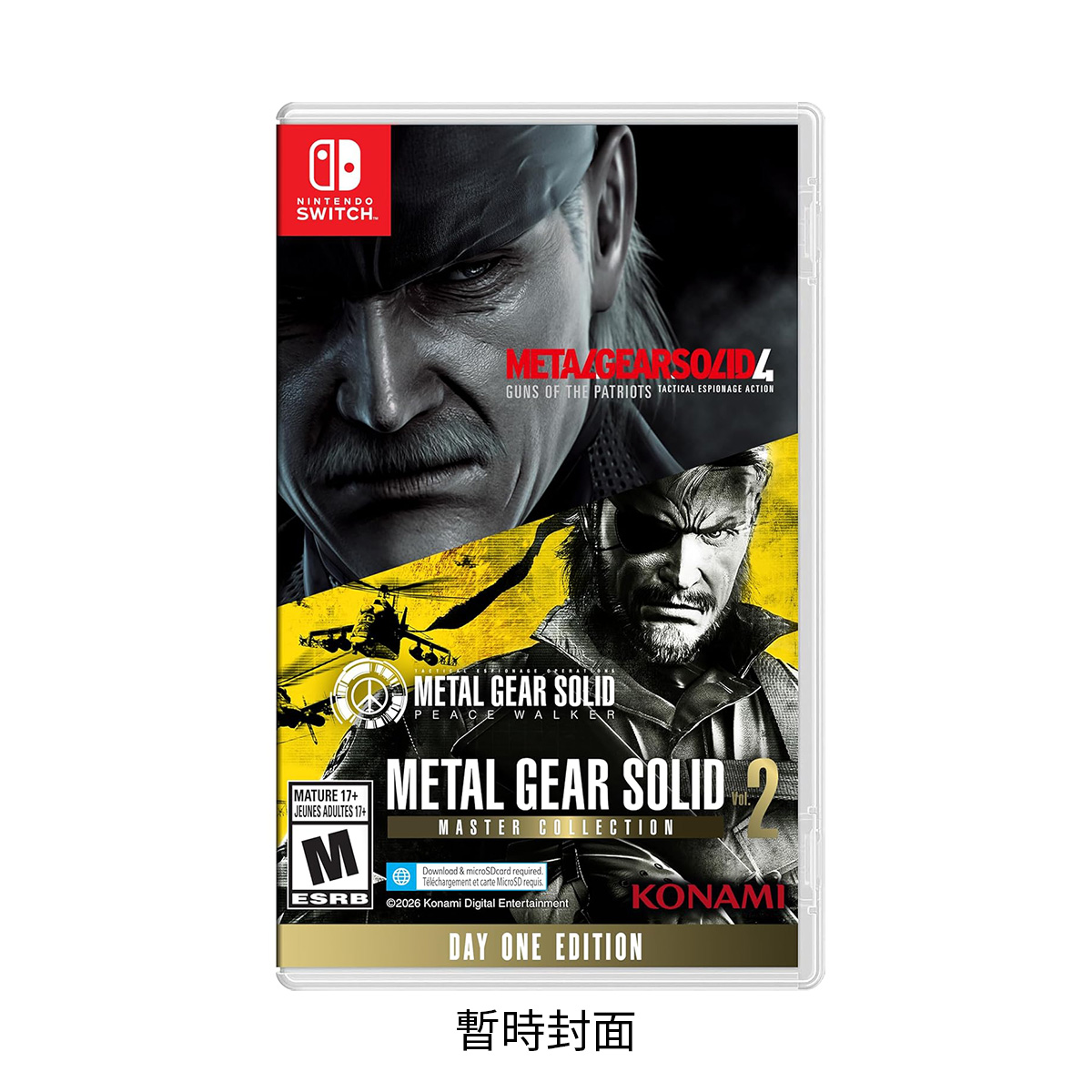 NS《潛龍諜影 Master Collection Vol.2》Metal Gear Solid Master Collection Vol.2