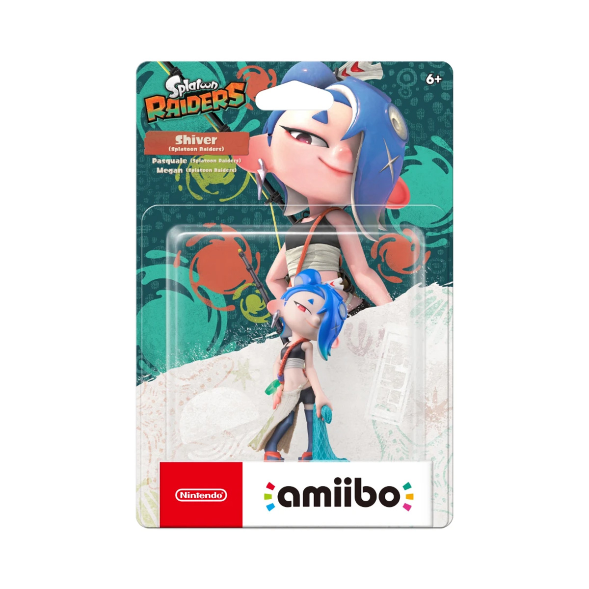 Amiibo《斯普拉遁 塗擊隊》Splatoon Raiders(塗擊隊-莎莎)