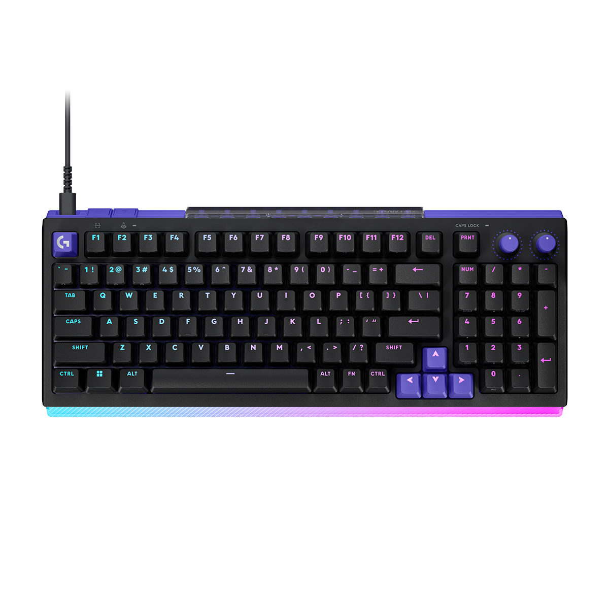 LogitechG G512 X 98 類比機械雙軸有線電競鍵盤(98鍵-觸感軸-黑色)