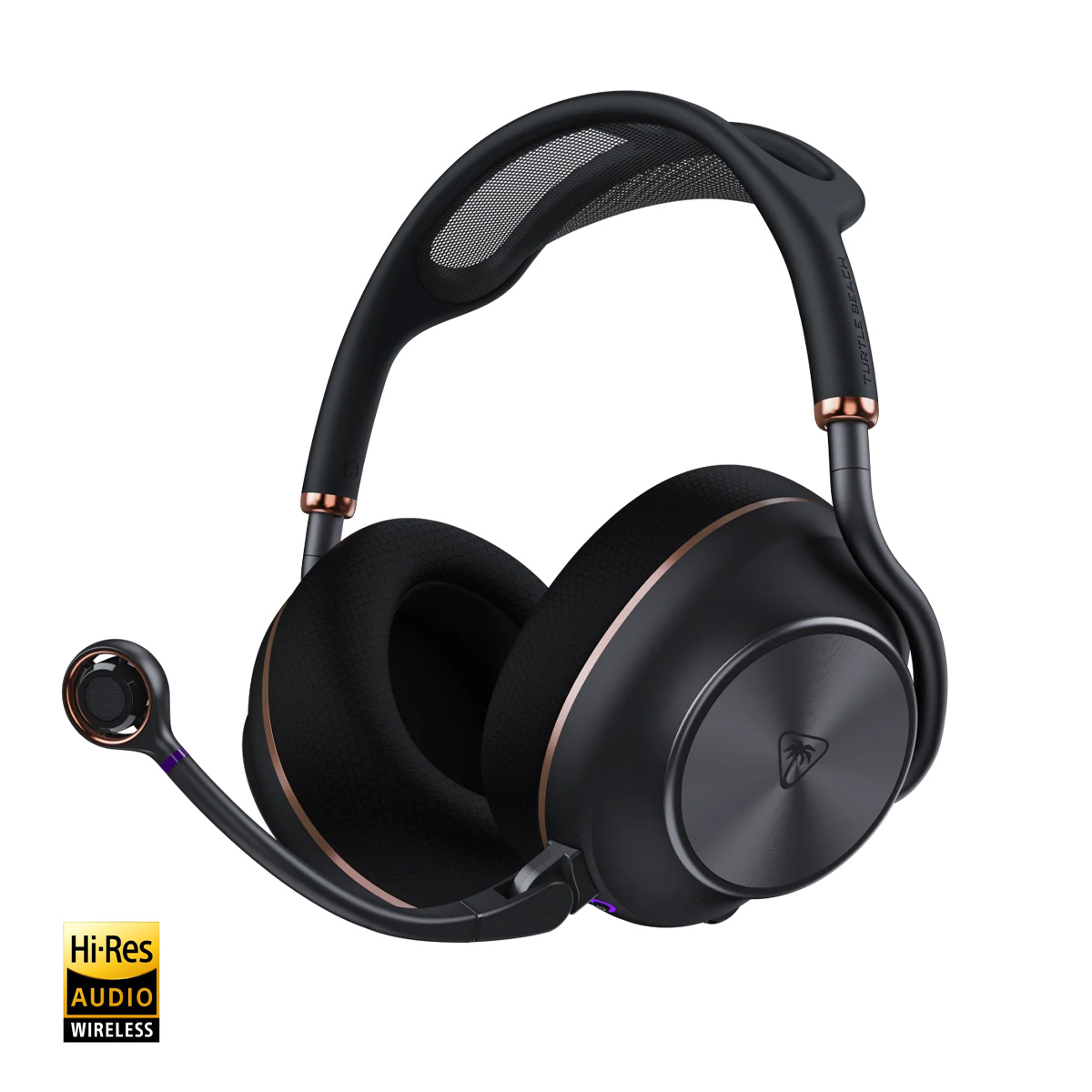 Turtle Beach Stealth Pro II ANC主動降噪 可換電 Hi-Res認證 三模無線遊戲耳機(PC-黑色)