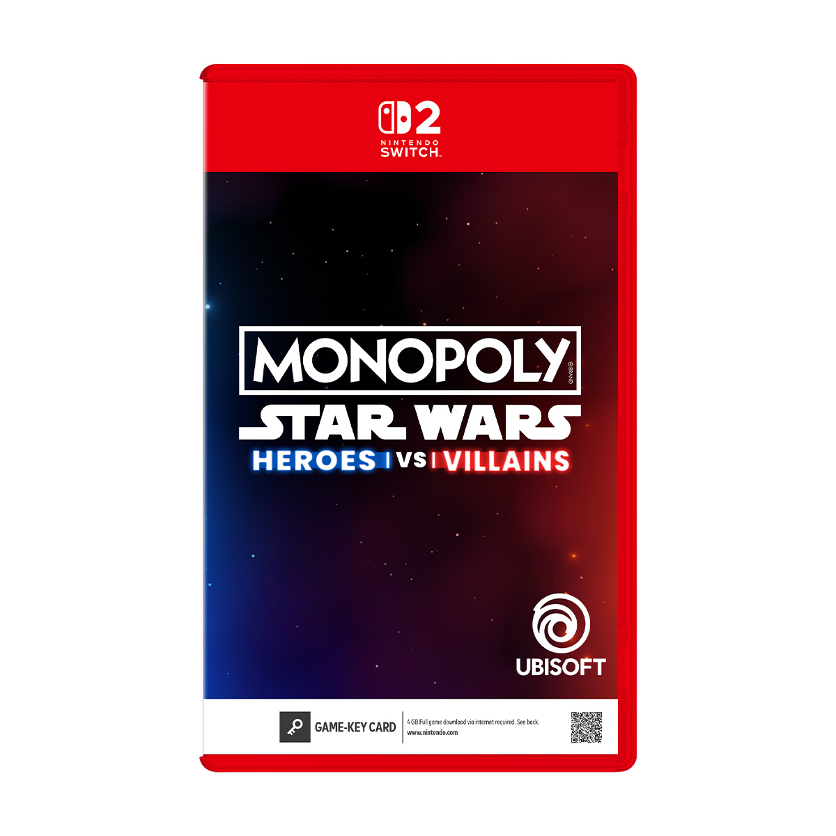 NS2《地產大亨：星際大戰 英雄 vs 惡棍》Monopoly: Star Wars Heroes vs. Villains(鑰匙卡)
