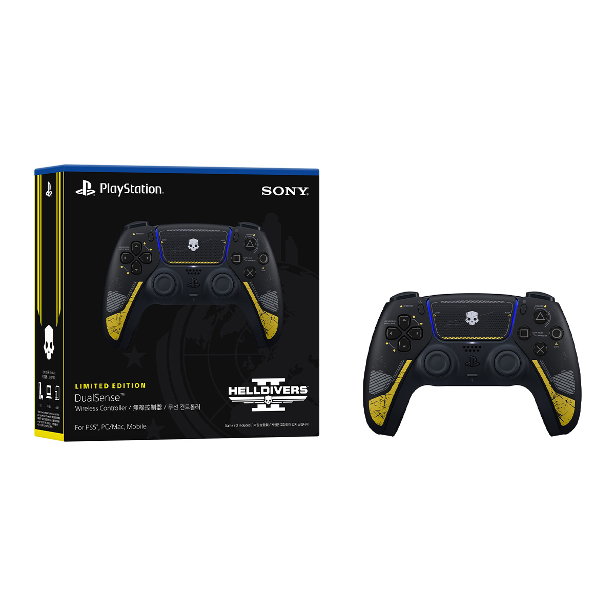 PlayStation 5 DualSense 限量版無線控制器(HELLDIVERS™ 2限量版)