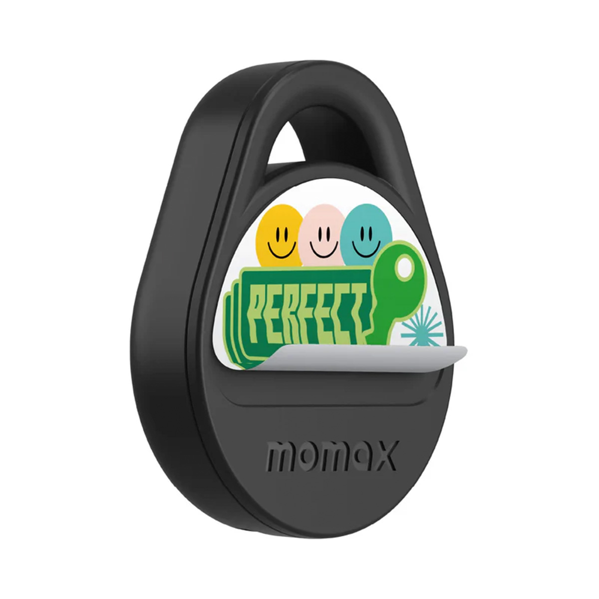 MOMAX Pinpop2 X 可充電迷你全球定位器(BR20)(黑色)
