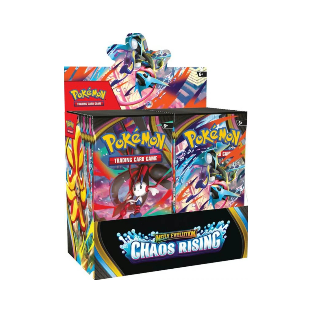 【美版】Pokemon TCG 寶可夢卡牌遊戲 美版 MEGA超級進化(Chaos Rising Booster Box)