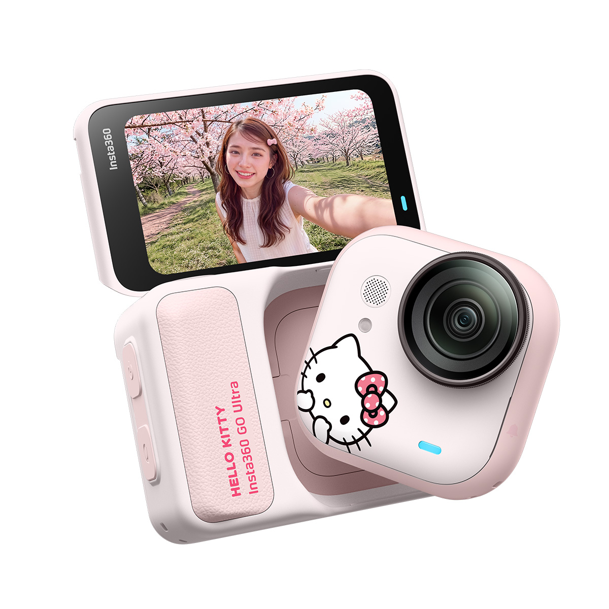 Insta360 Go Ultra 4K 便攜第一人稱運動/生活相機(Hello Kitty 聯名限定套裝)