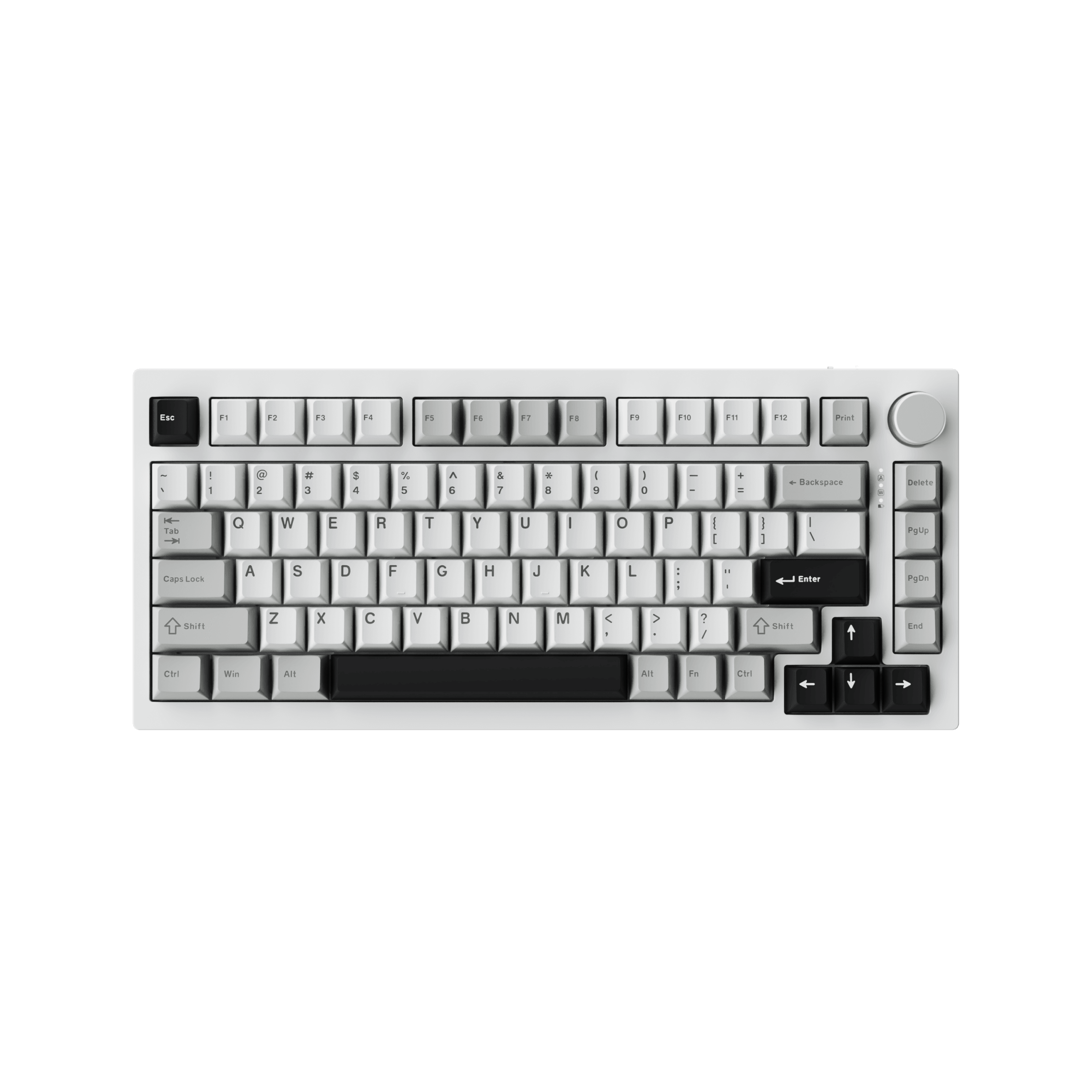 Voicsky PULSE 75 三模無線機械鍵盤(82鍵-Carbon-Cloudy軸)