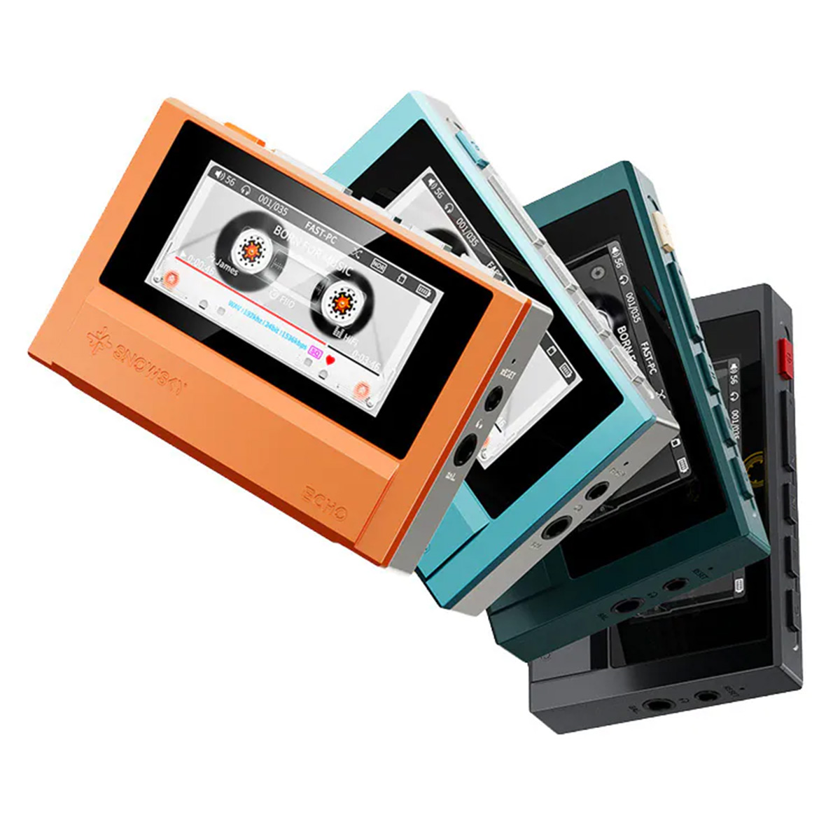 FiiO SNOWSKY Echo 便攜高清無損音樂播放器(黑色)