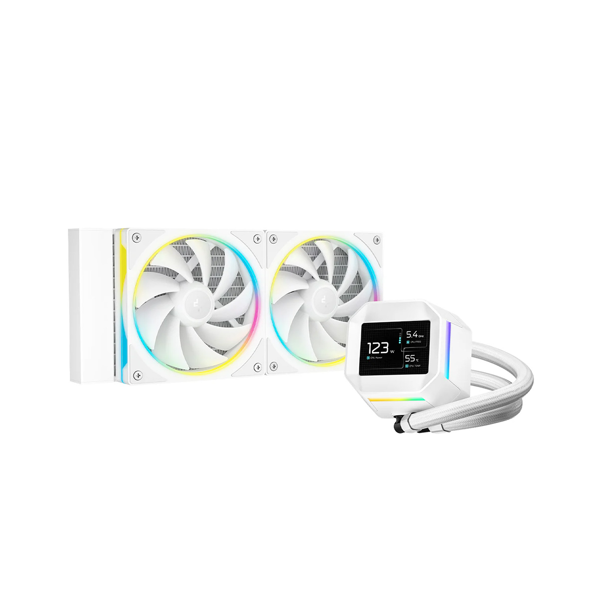 DEEPCOOL LM240 水冷散熱器(240mm-白色)