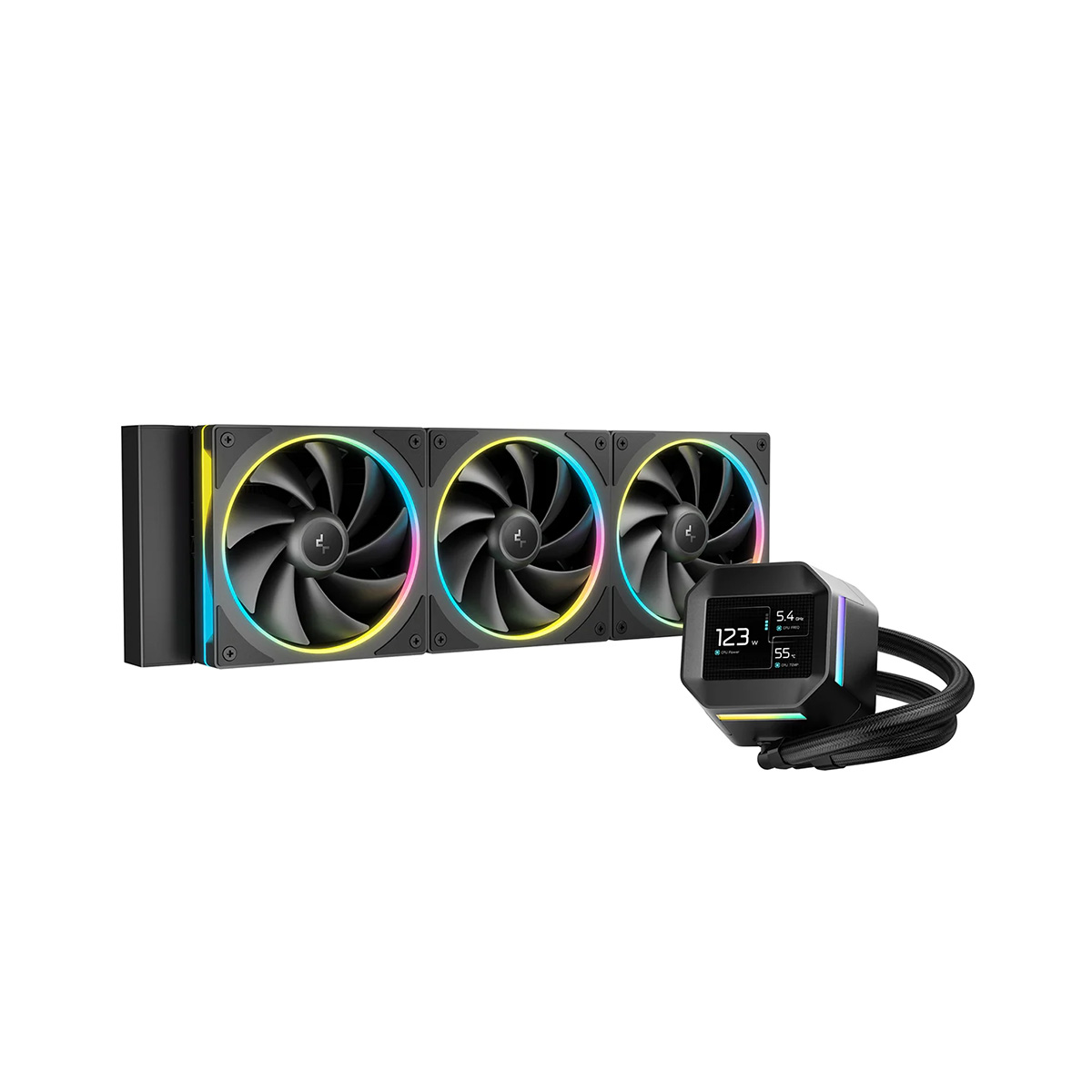 DEEPCOOL LM360 水冷散熱器(360mm-黑色)