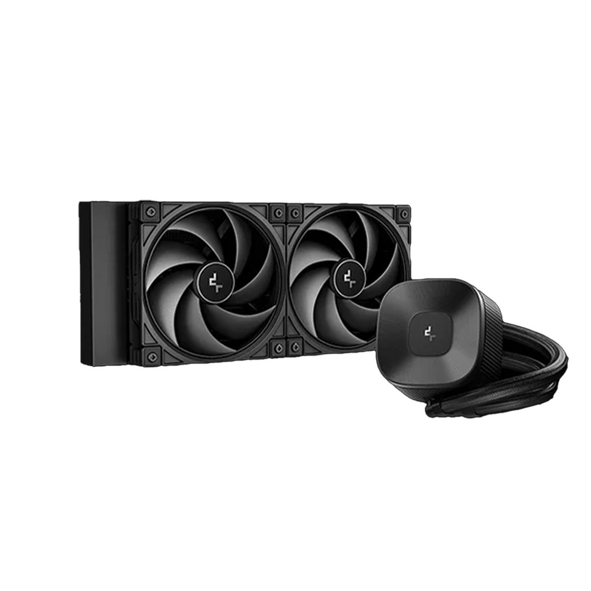 DEEPCOOL LE240 V2 ZERO DARK 水冷散熱器(240mm-黑色)