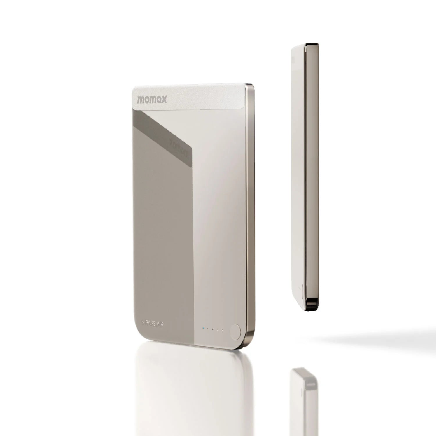 MOMAX 1-Power S.Pass Air 5000mAh 超薄磁吸流動電源(IP180)(鈦色)