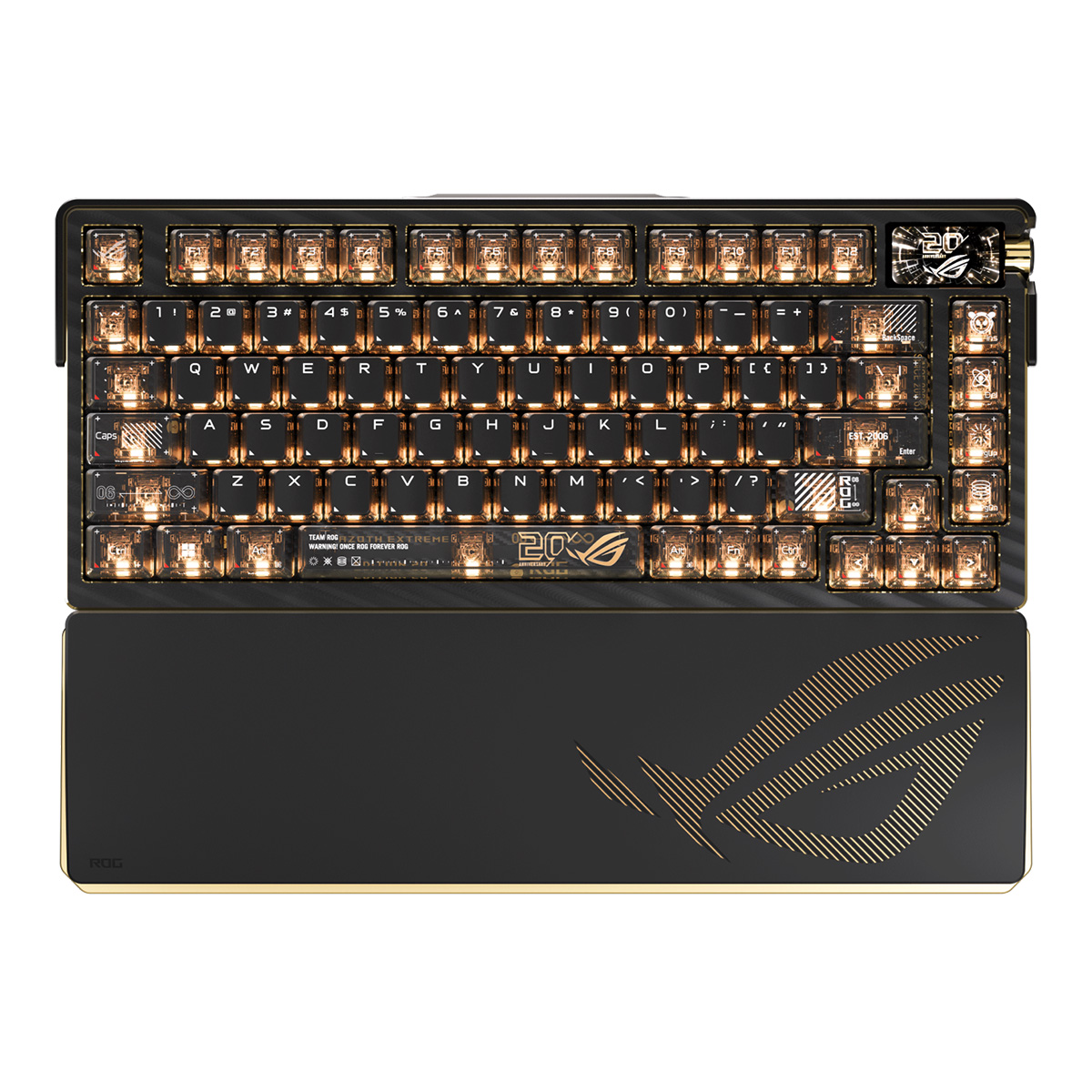 ASUS ROG Azoth Extreme Edition 20 三模無線機械式鍵盤(20周年紀念版)