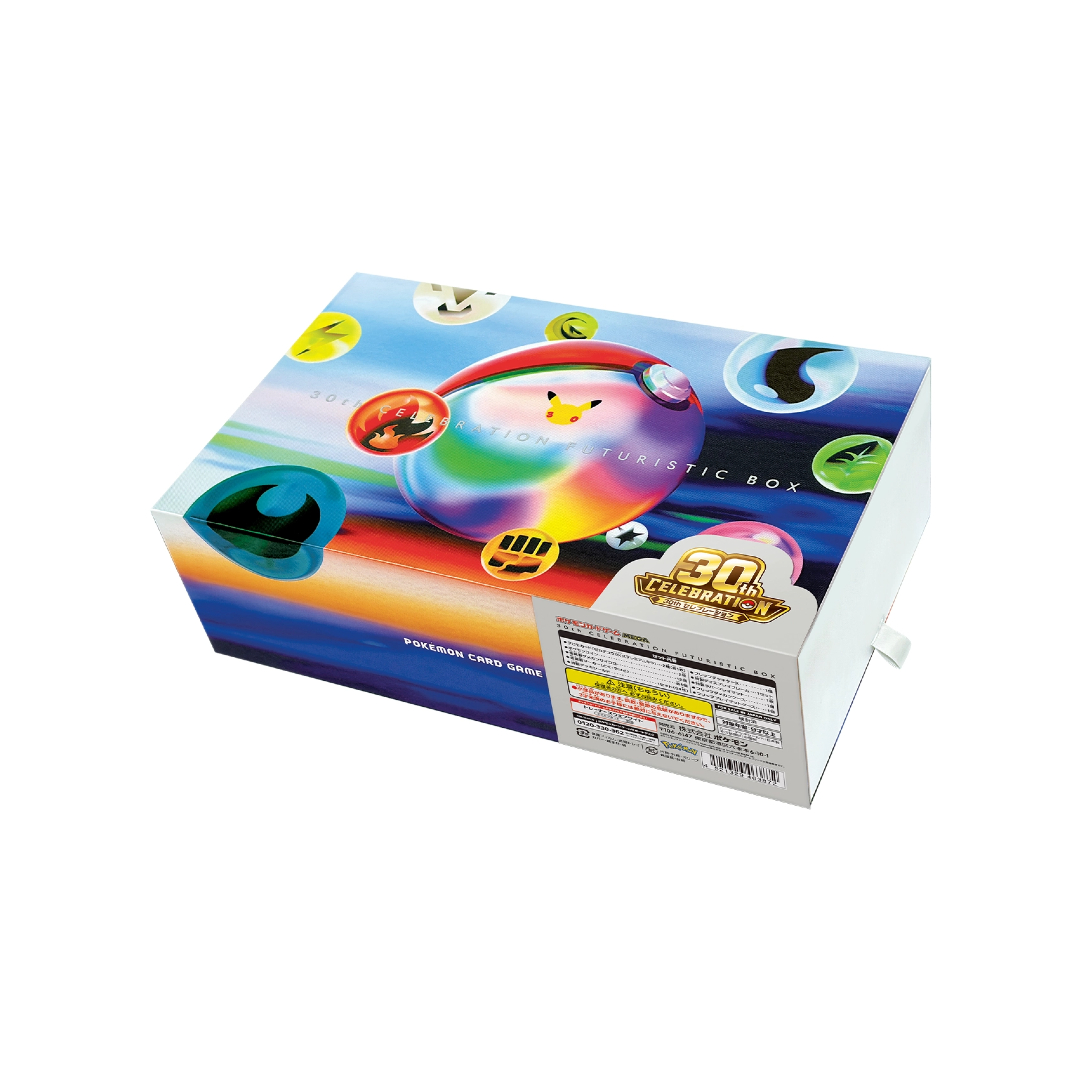 【日版】Pokemon TCG 寶可夢卡牌遊戲 日文版 MEGA超級進化(30th CELEBRATION-FUTURISTIC BOX-1盒)