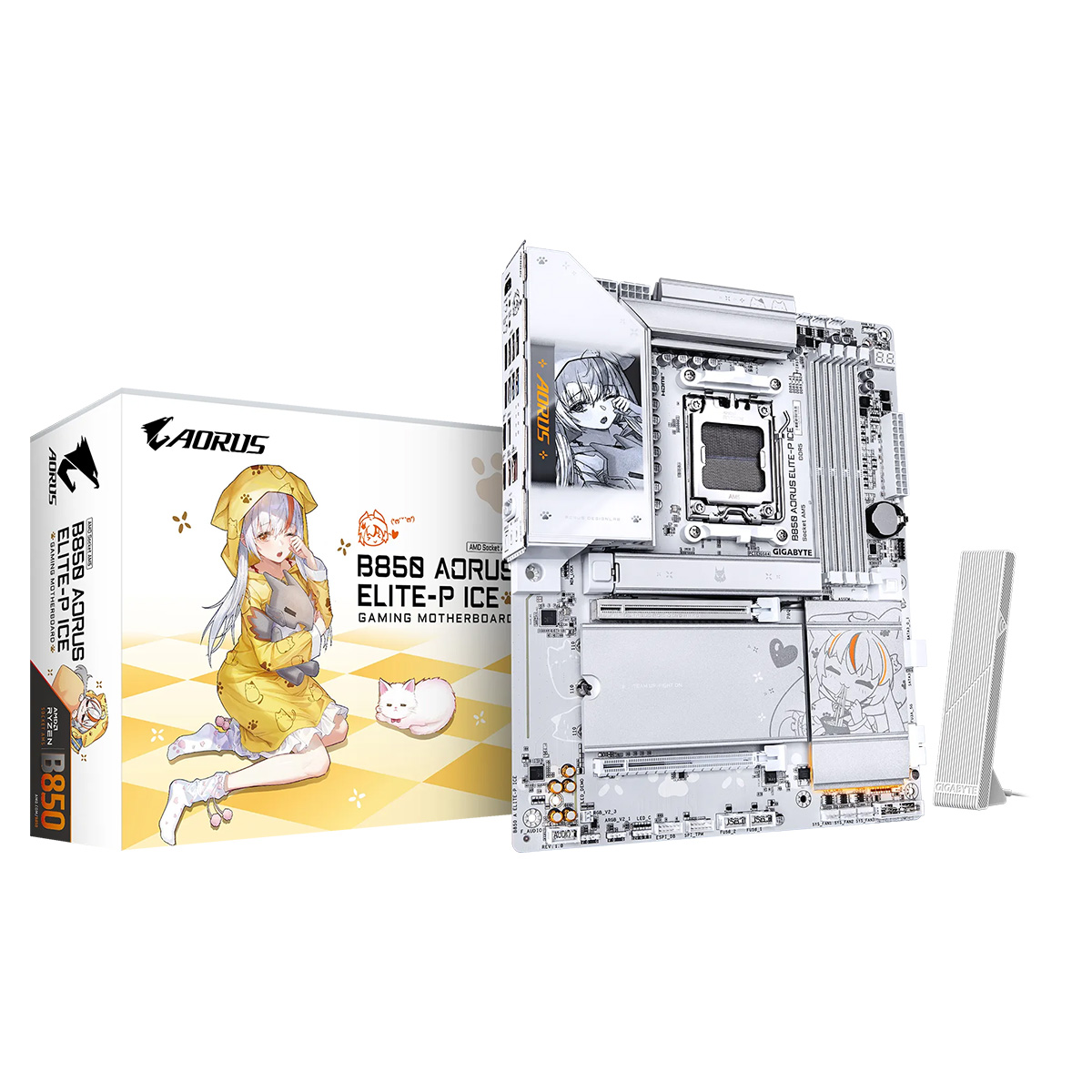 Gigabyte B850 AORUS ELITE-P ICE ATX主機板